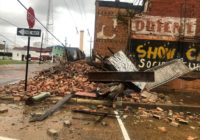 Hurricane Laura moves over Louisiana, leaving destruction in its wake