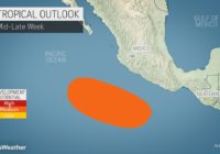 Tropical Storm Elida to churn through the East Pacific this week Tropical Storm Elida to churn through the East Pacific this week