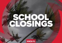 List: School closures due to Tropical Storm Beta