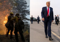 LIVE: Trump arrives in Sacramento to survey NorCal wildfire damage