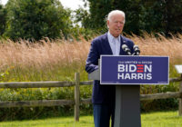 Joe Biden discusses devastating West Coast wildfires Monday from Delaware