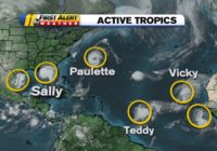 Hurricane Sally expected to strengthen into Category 2 storm as it approaches Gulf Coast