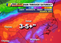 Hurricane Sally downgraded, still poised to dump lots of rain in North Carolina Thursday and Friday