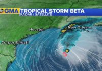 Tropical Storm Beta spurs hurricane watch for Texas, expected to strengthen