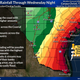 Updated expected rainfall estimates for Tropical Storm Beta from the National Weather Service station in Corpus Christi, Texas.