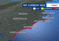 Hurricane Teddy bringing strong rip current risk to NC this week