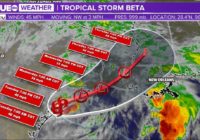 Tropical Storm Beta makes landfall near Port O'Connor, TX