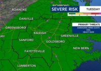 Strong to severe storms and isolated flooding likely Tuesday