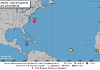 New tropical storm forms off North Carolina coast