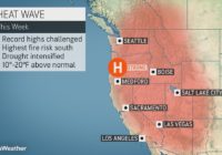 Heat wave forecast for wildfire-scarred West Heat wave forecast for wildfire-scarred West