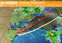 Tropical Storm Beta's Tuesday impacts in Central Texas