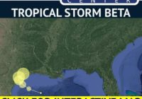 Slow-moving tropical storm Beta expected to flood Texas, Louisiana