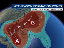 Future hurricanes are expected to form closer to home. 