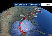 Hurricane Zeta, approaching Gulf Coast, could bring severe weather to NC