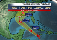 Tropical Storm Delta forms in Caribbean Sea, forecast to strengthen into hurricane before hitting United States