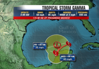 Delta becomes Category 2 hurricane as it moves toward Gulf of Mexico, forecast calls for late Friday landfall in U.S.