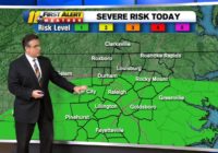 Gusty winds, isolated tornado possible for parts of central North Carolina Sunday