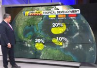 National Hurricane Center monitoring three systems with low chances to develop into serious storms