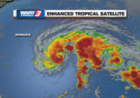 Hurricane Epsilon, the 10th of a busy season, nears Bermuda