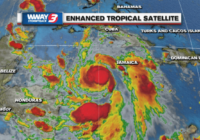 Hurricane Delta now Category 2, roars at Mexico’s Yucatan