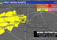 Tropical Storm WARNING issued ahead of Zeta