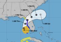 Eta downgraded to tropical storm, still headed for second landfall in Florida