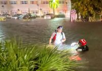 Eta regains hurricane strength as Florida prepares for hit