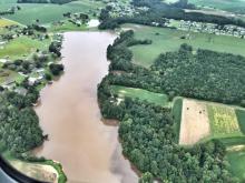 Neuse River from the air