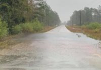 Heavy rain causing flooding, closures on roads in Brunswick County