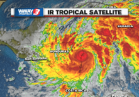 Tropical Storm Eta dumps blustery rain on Florida west coast