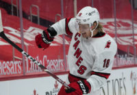 Hurricanes open with 3-0 win over rebuilding Red Wings