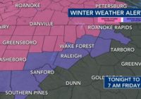 Ice storm could mean power outages from Triangle northward, flash flooding
