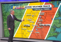 WEATHER TIMELINE: Severe weather risk downgraded but dangerous storms still likely