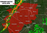 Tornado Warning issued for Charlotte metro