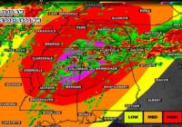 Tornado Warning for Cleveland County, North Carolina