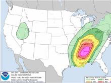 Violent Tornadoes Are a Threat as Thunderstorms Hit Southeast