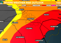 Severe weather expected across the Charlotte area Thursday