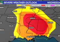 Severe weather threat increases across the south