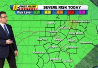 Parts of North Carolina under severe weather risk late Saturday night as line of showers moves in