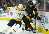 Aho, Nedeljkovic lift Hurricanes past Predators, 3-0