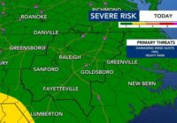 Damaging winds and hail possible for Monday's severe weather risk