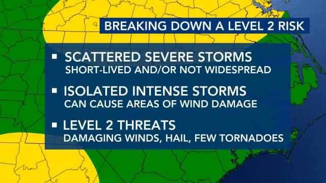 Here's what Level 2 risk means