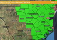 WEATHER WATCH: Flash Flood Warning in effect for Bexar, Medina and Uvalde counties; Heavy rain arriving in San Antonio