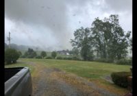 Farm devastated by tornado on Monday