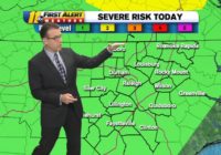 NC weather: Flash Flood Watch in effect; level 1 risk for severe storms Thursday