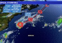 Tropics: Tropical Storm Bill has formed over the Atlantic, Gulf cyclone forming