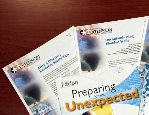 Disaster prep and recovery materials