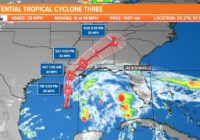 Tropics: Tropical Storm Warning issued from LA to AL/FL Border