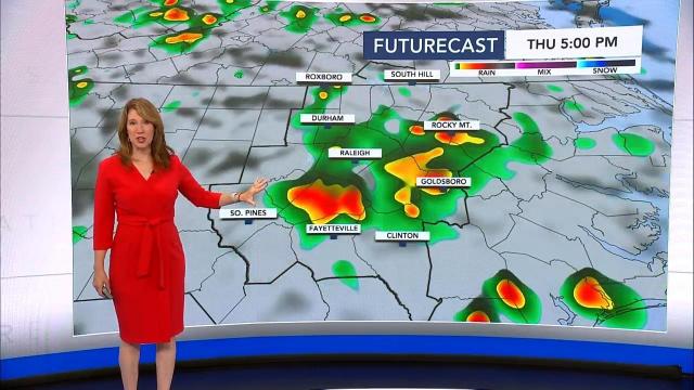 Futurecast: Thursday at 5 p.m.