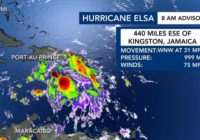 Hurricane Elsa moving quickly across Caribbean, NC in path